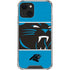 NFL Carolina Panthers Zone Block iPhone 13 Clear Case