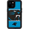 NFL Carolina Panthers Zone Block iPhone 13 Mini Waterproof Case