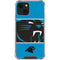 NFL Carolina Panthers Zone Block iPhone 14 Plus Clear Case