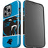 NFL Carolina Panthers Zone Block iPhone 14 Pro Impact Case