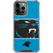 NFL Carolina Panthers Zone Block iPhone 14 Pro Max Clear Case