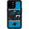 NFL Carolina Panthers Zone Block iPhone 14 Pro Max Waterproof Case