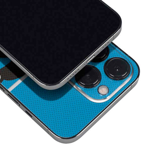 NFL Carolina Panthers Zone Block iPhone 15 Pro Skin