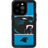 NFL Carolina Panthers Zone Block iPhone 14 Pro Waterproof Case