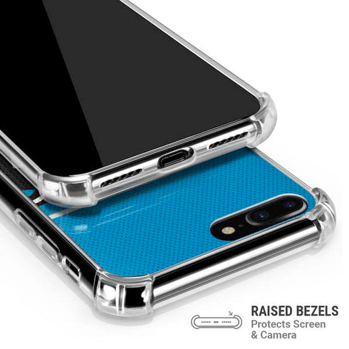NFL Carolina Panthers Zone Block iPhone 7/8 Plus Clear Case