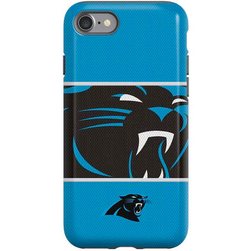 NFL Carolina Panthers Zone Block iPhone SE (2nd & 3rd Gen) Pro Case