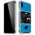 NFL Carolina Panthers Zone Block iPhone XR Clear Case