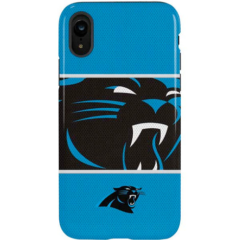 NFL Carolina Panthers Zone Block iPhone XR Pro Case