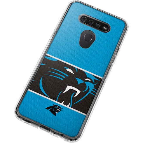 NFL Carolina Panthers Zone Block LG K51/Q51 Clear Case