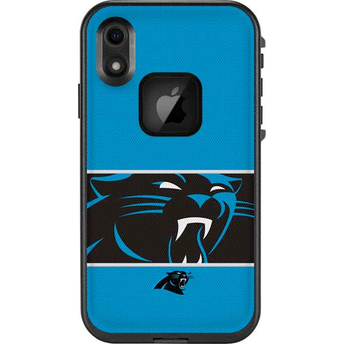 NFL Carolina Panthers Zone Block LifeProof Fre iPhone Skin