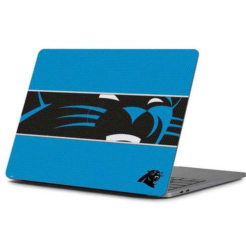 NFL Carolina Panthers Zone Block Apple MacBook Pro 13-inch Skin