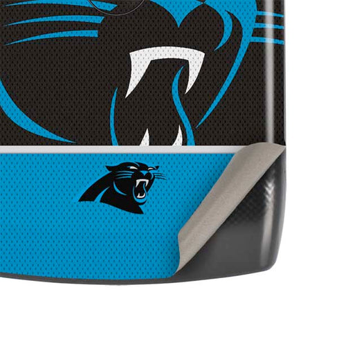 NFL Carolina Panthers Zone Block Motorola RAZR Skin