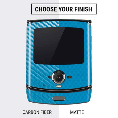 NFL Carolina Panthers Zone Block Motorola RAZR Skin