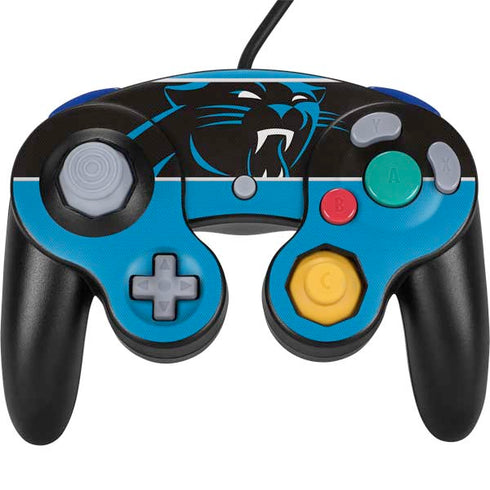 NFL Carolina Panthers Zone Block Nintendo GameCube Controller Skin