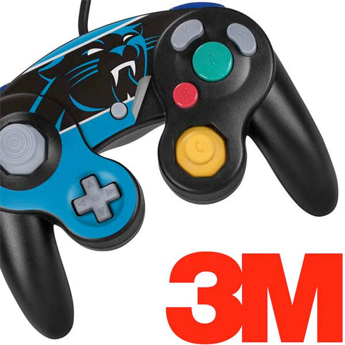NFL Carolina Panthers Zone Block Nintendo GameCube Controller Skin