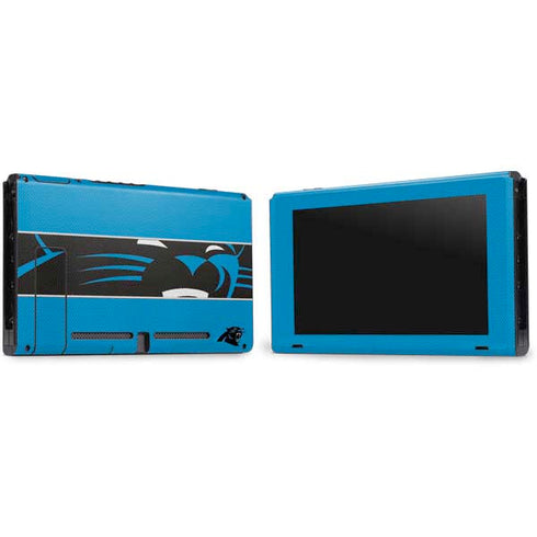 NFL Carolina Panthers Zone Block Nintendo Switch Bundle Skin