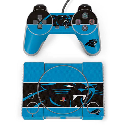 NFL Carolina Panthers Zone Block PlayStation Classic Bundle Skin