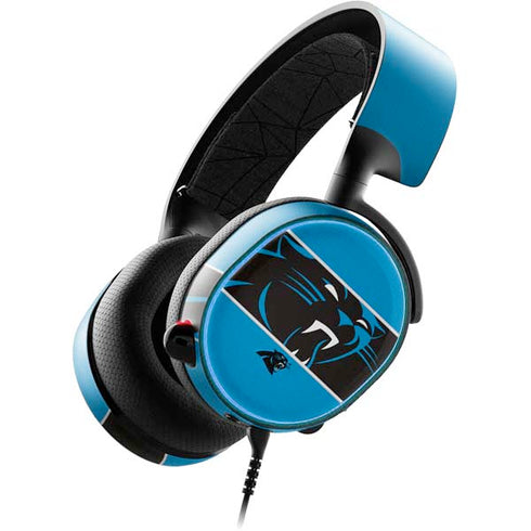 NFL Carolina Panthers Zone Block SteelSeries Arctis 3 Skin