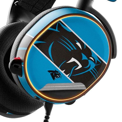 NFL Carolina Panthers Zone Block SteelSeries Arctis 3 Skin
