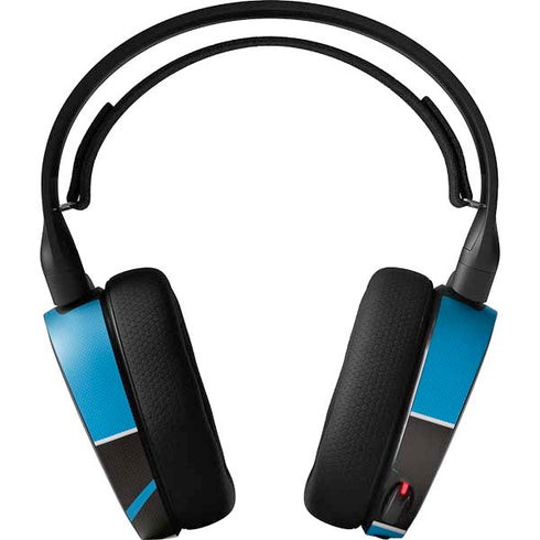 NFL Carolina Panthers Zone Block SteelSeries Arctis 5 Skin