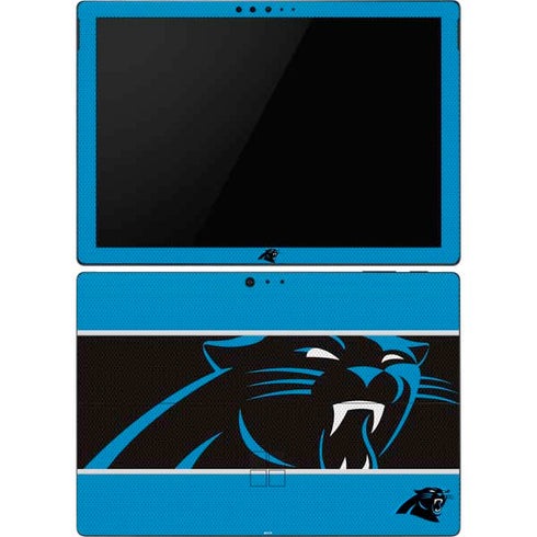 NFL Carolina Panthers Zone Block Surface Pro 6 Skin