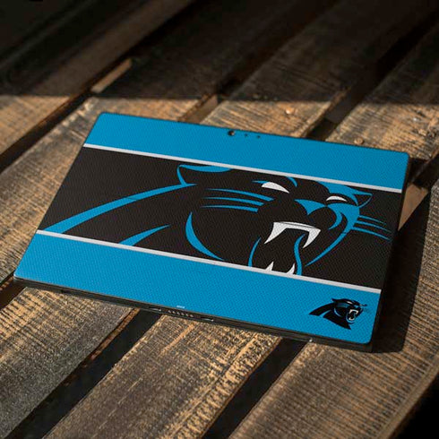 NFL Carolina Panthers Zone Block Surface Pro 6 Skin