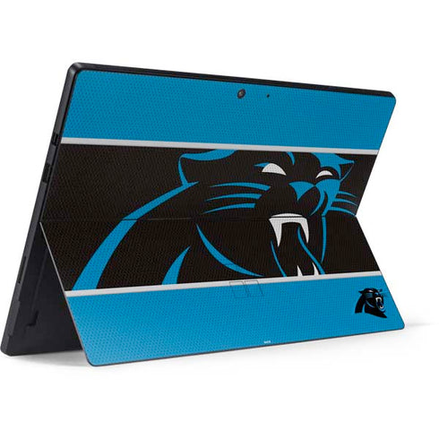 NFL Carolina Panthers Zone Block Surface Pro 7 Skin