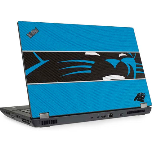 NFL Carolina Panthers Zone Block Lenovo ThinkPad Skin
