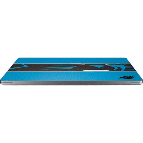 NFL Carolina Panthers Zone Block Universal Laptop 13in (10.6 x 7.6in) Skin