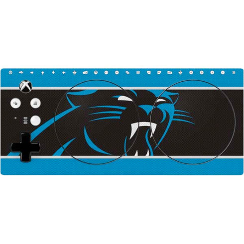 NFL Carolina Panthers Zone Block Xbox Adaptive Controller Skin