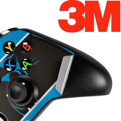 NFL Carolina Panthers Zone Block Xbox One S Controller Skin