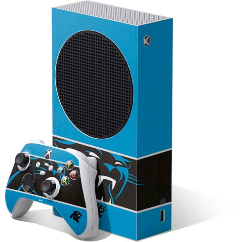 NFL Carolina Panthers Zone Block Xbox Series S Skins