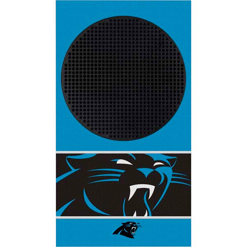 NFL Carolina Panthers Zone Block Xbox Series S Console Skin