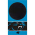NFL Carolina Panthers Zone Block Xbox Series S Console Skin
