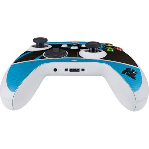 NFL Carolina Panthers Zone Block Xbox Series S Controller Skin