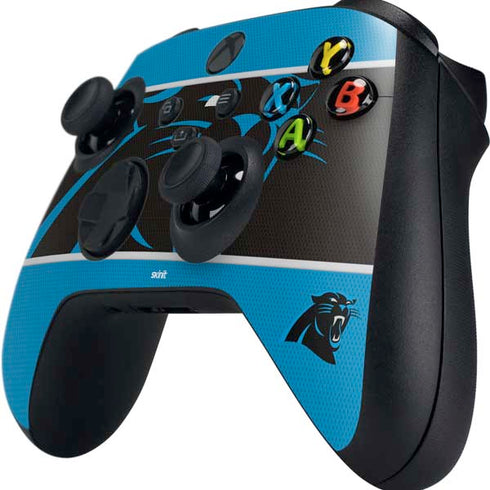 NFL Carolina Panthers Zone Block Xbox Series X Controller Skin