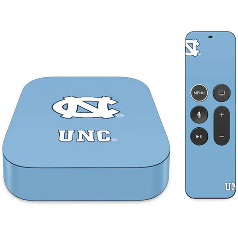 Carolina UNC Apple TV 4K Skin