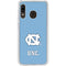 Carolina UNC Galaxy A20 Clear Case
