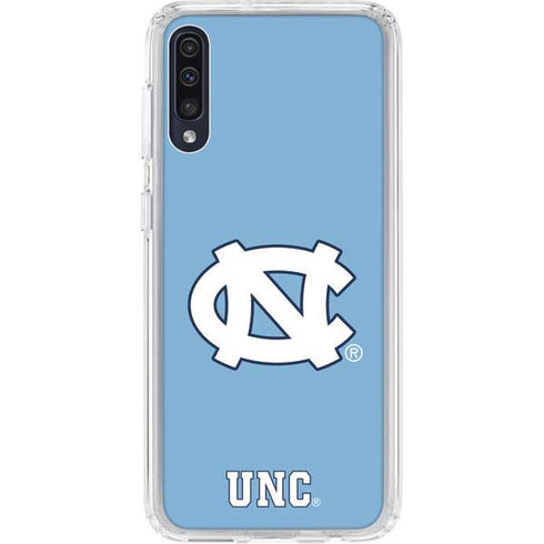 Carolina UNC Galaxy A50 Clear Case