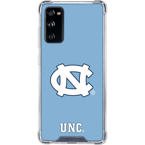 Carolina UNC Galaxy S20 FE Clear Case