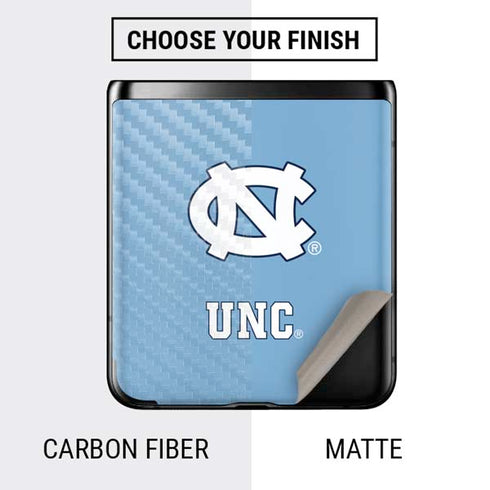 Carolina UNC Galaxy Z Flip Skin