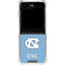 University of North Carolina UNC Galaxy Z Flip5 5G Clear Case