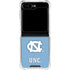 University of North Carolina UNC Galaxy Z Flip5 5G Clear Case