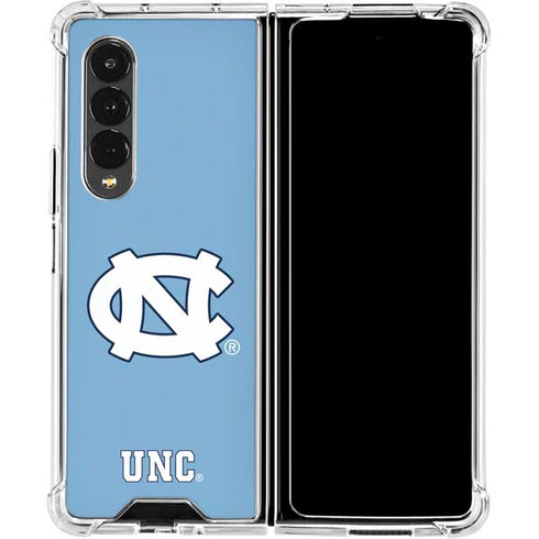 Carolina UNC Galaxy Z Fold4 5G Clear Case