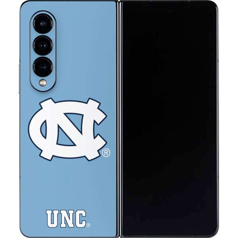 Carolina UNC Galaxy Z Fold4 5G Skin