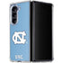 University of North Carolina UNC Galaxy Z Fold5 5G Clear Case