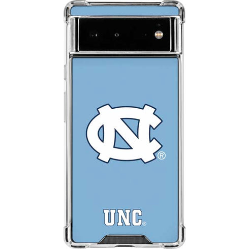 Carolina UNC Google Pixel 6 Clear Case