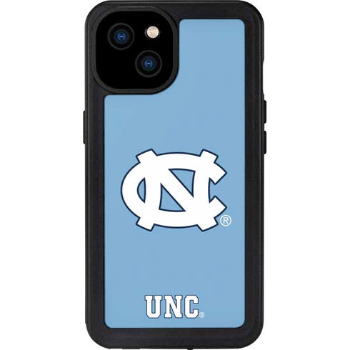 University of North Carolina UNC iPhone 15 Plus Waterproof Case