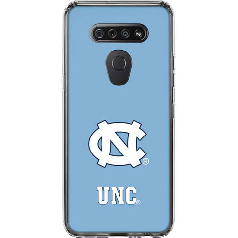 University of North Carolina UNC LG K51/Q51 Clear Case