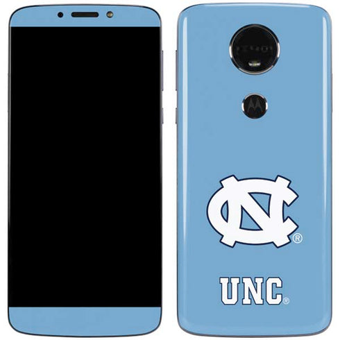 Carolina UNC Moto E5 Plus Skin
